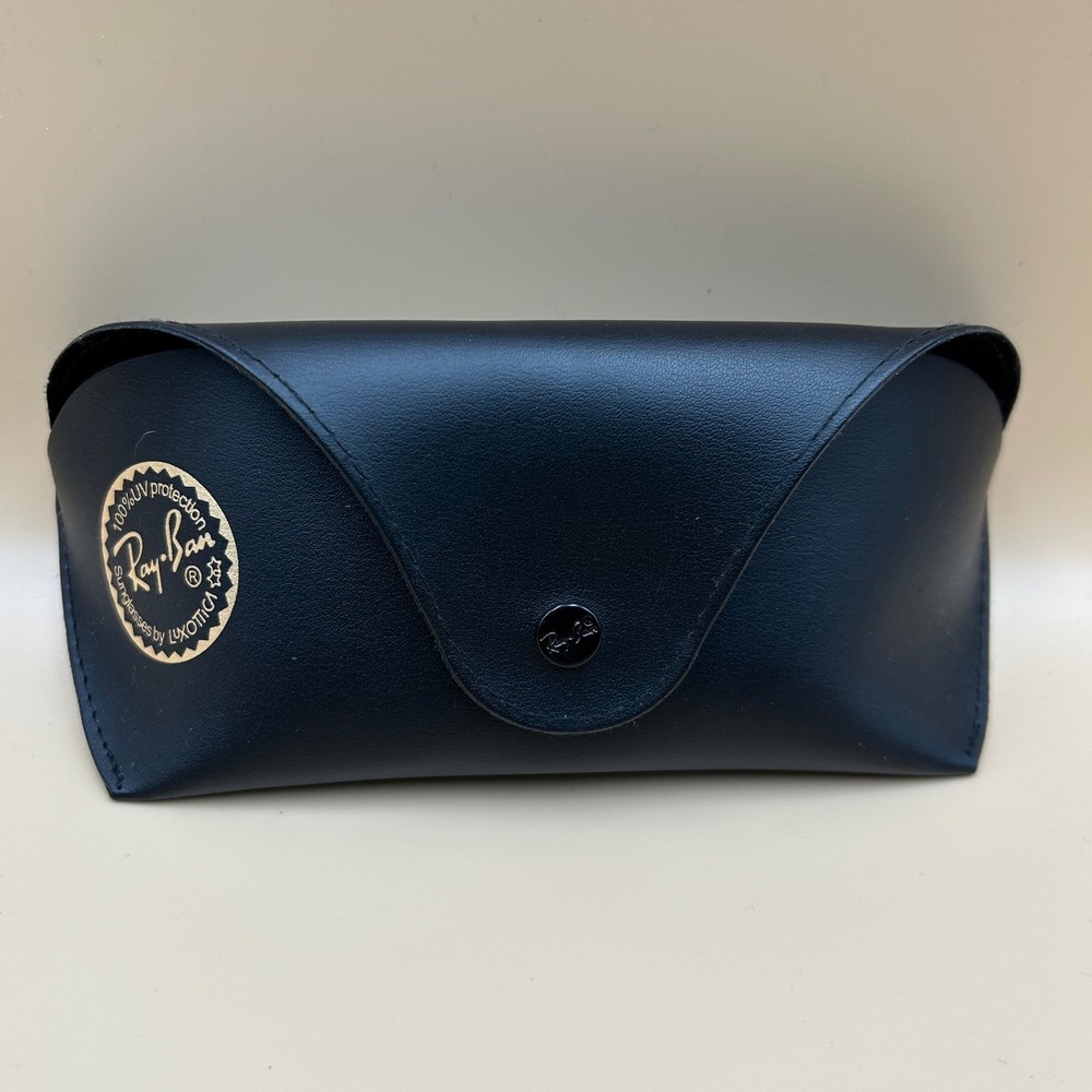 Ray-Ban Black Sunglasses Case with Belt Loop and Snap Closure